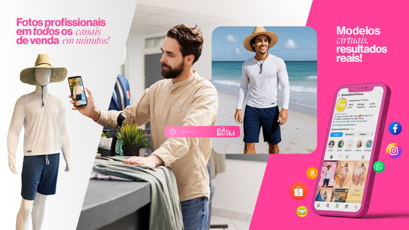 FotoModel mostra como imagens profissionais podem destacar sua marca já no início da jornada.