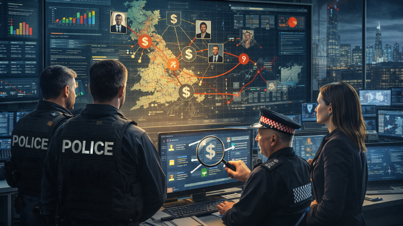 Tecnologia redefine investigação criminal com nova força nacional no Reino Unido